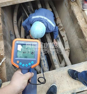 王场镇管线探测